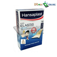 Gambar HANSAPLAST KAIN ELASTIS 100` 2637 dari Apotek Asri Ciracas Kota Administrasi Jakarta Timur 2 Tokopedia