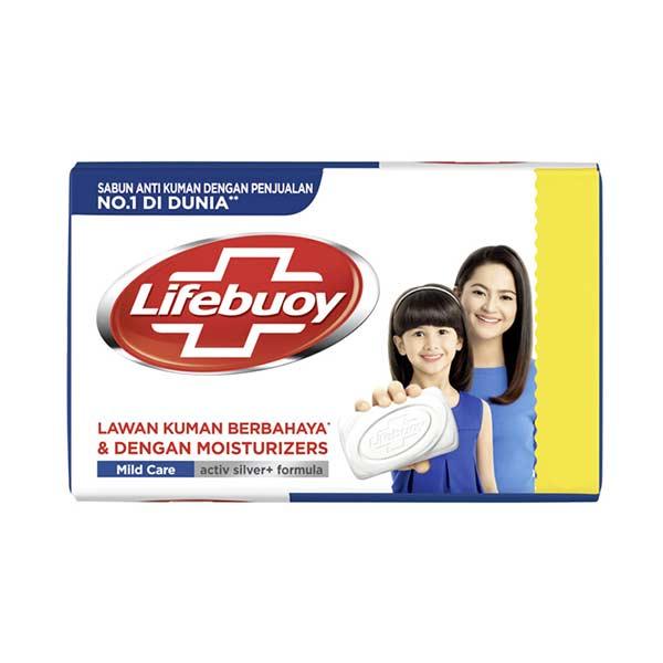 Gambar LIFEBUOY BAR SOAP MILD CARE BANDED 4 60 GR dari Hypermart Metropolis Kota Tangerang Tokopedia