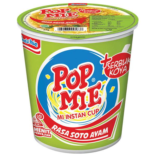 Gambar POP MIE RASA SOTO AYAM 75 GR dari Hypermart Metropolis Kota Tangerang Tokopedia
