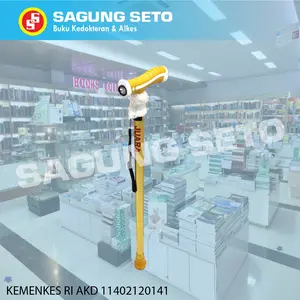 TONGKAT KAKI 1 + SENTER JUARA / ALAT BANTU JALAN