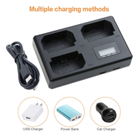 Gambar Charger Baterai Kamera NP-FZ100 3 Slot for Sony ILCE-9 A7III A7IV A7C dari Astra Foto Kota Administrasi Jakarta Pusat 5 Tokopedia