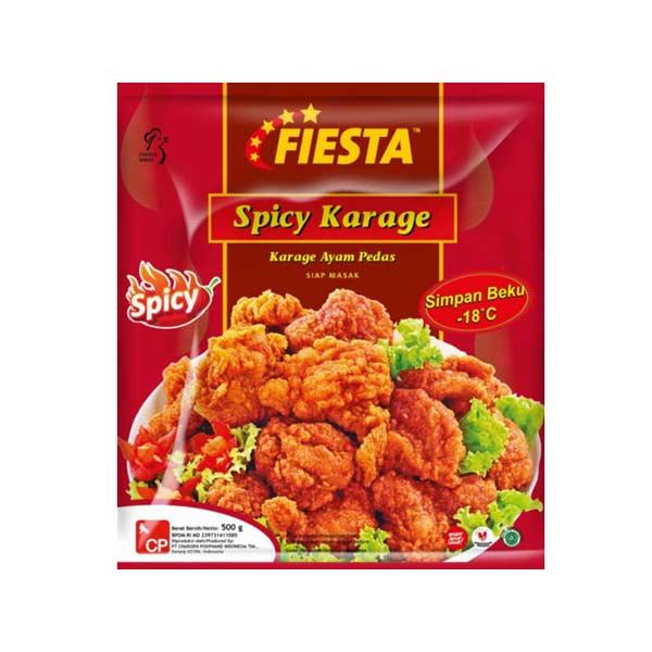Gambar FIESTA SPICY CHICKEN KARAGE 500 GR dari Hypermart Balekota Kota Tangerang Tokopedia