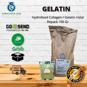 Gelatin Halal / Gelatin Bubuk 100 gr
