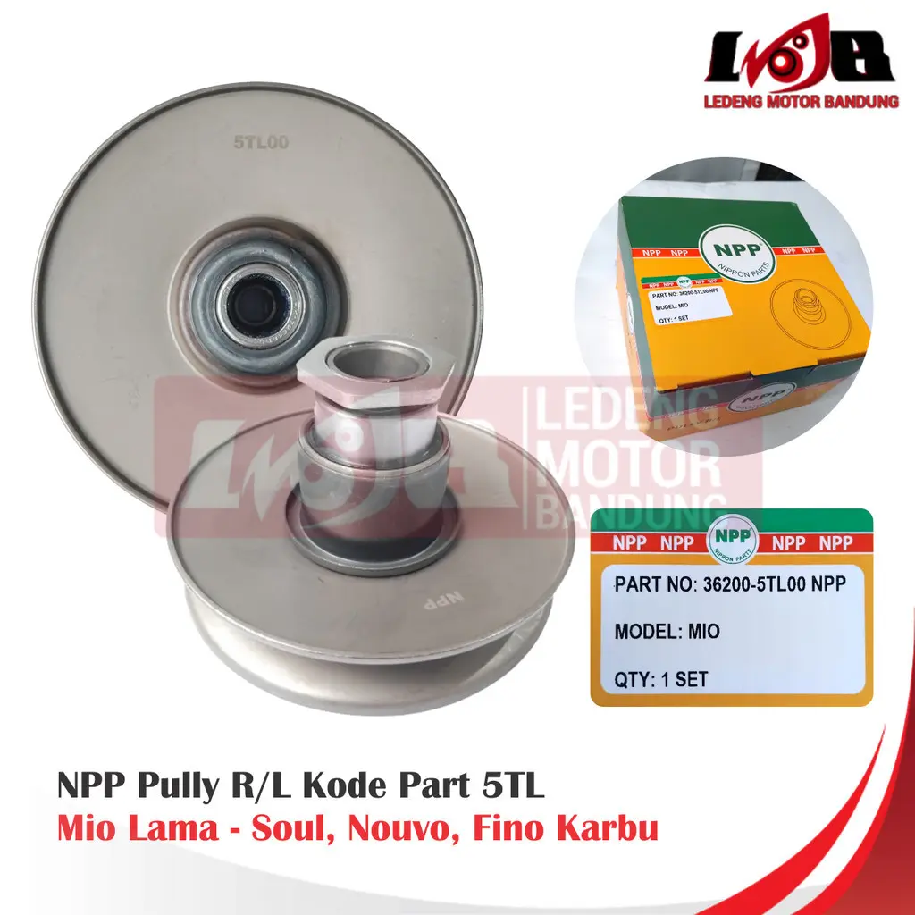 NPP Pully R/L Mio Sporty Smile Lama Soul Old Nouvo Fino Karbu Puli 5TL