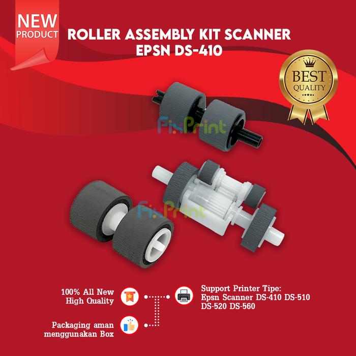 Gambar Roller Kit Feed Scanner Workforce DS410 DS560 DS510 Compatible dari FixPrint Plus Kota Bandung Tokopedia
