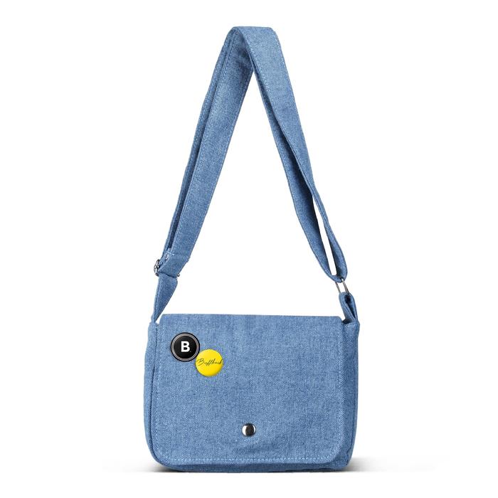 Gambar Tas Selempang Slingbag Denim l FREE BROSS Buffback Namy dari Buffback Shop Kab. Bandung Tokopedia