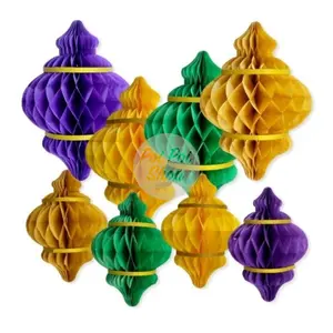 Lampion Idul Fitri Ramadhan Ornamen Gantungan Kertas Dekorasi Cafe