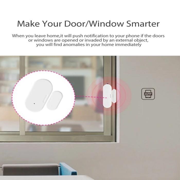 Smart Door Sensor Tuya Zigbee | Sensor Pintar /Cerdas Pintu Buka Tutup