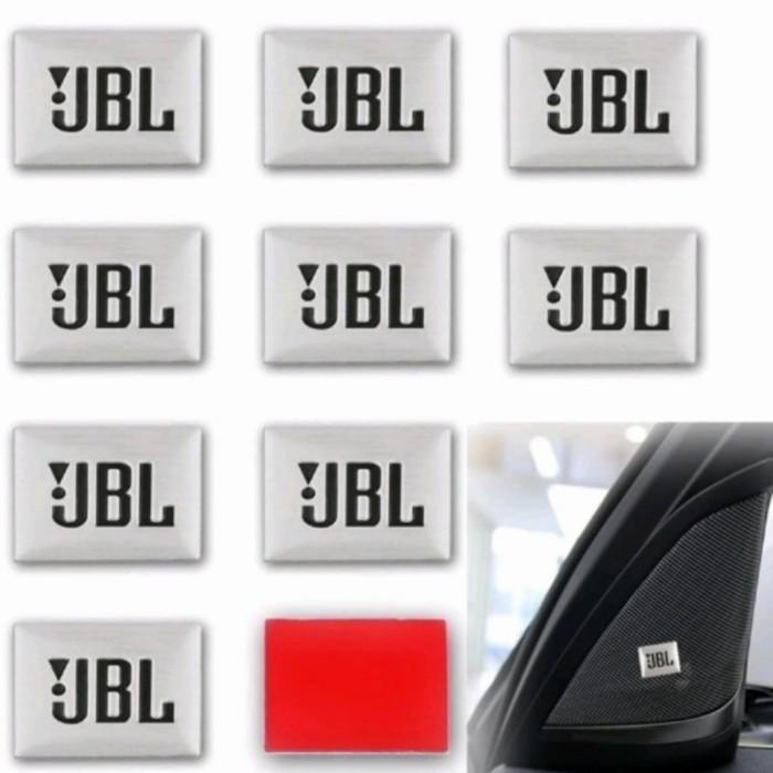 Jual EMBLEM ALUMUNIUM STICKER DECALS 3D LOGO JBL AUDIO CAR SPEAKER ...