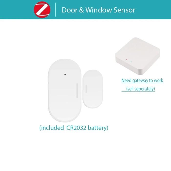 Smart Door Sensor Tuya Zigbee | Sensor Pintar /Cerdas Pintu Buka Tutup