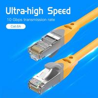 Gambar Vention IBH Kabel LAN Cat.6A RJ45 SFTP Patch Yellow/Gray - 1Meter Yellow dari Plaza IT Store Kota Medan 2 Tokopedia