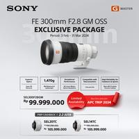 Gambar Sony FE 300mm f/2.8 G Master OSS GM Lens ( SEL300F28GM ) dari Sentra Digital Kota Surabaya 1 Tokopedia