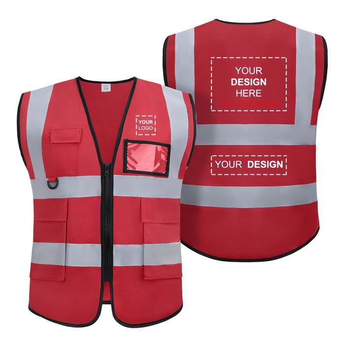 Jual Custom Safety Vest Logo High Visibility Safety Vest Class 2 Hi Vis ...