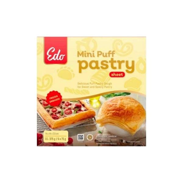 Gambar EDO MINI PUFF PASTRY SHEET 375 GR dari Hypermart Jogja City Mall Kab. Sleman Tokopedia