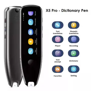 X5 PRO Translator Pen - Pena Penerjemah Digital Hingga 112 Bahasa