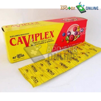 Gambar CAVIPLEX MULTIVITAMIN 1 STRIP 10 CAPSUL dari Apotek Untung Bojong Soang Kab. Bandung 2 Tokopedia
