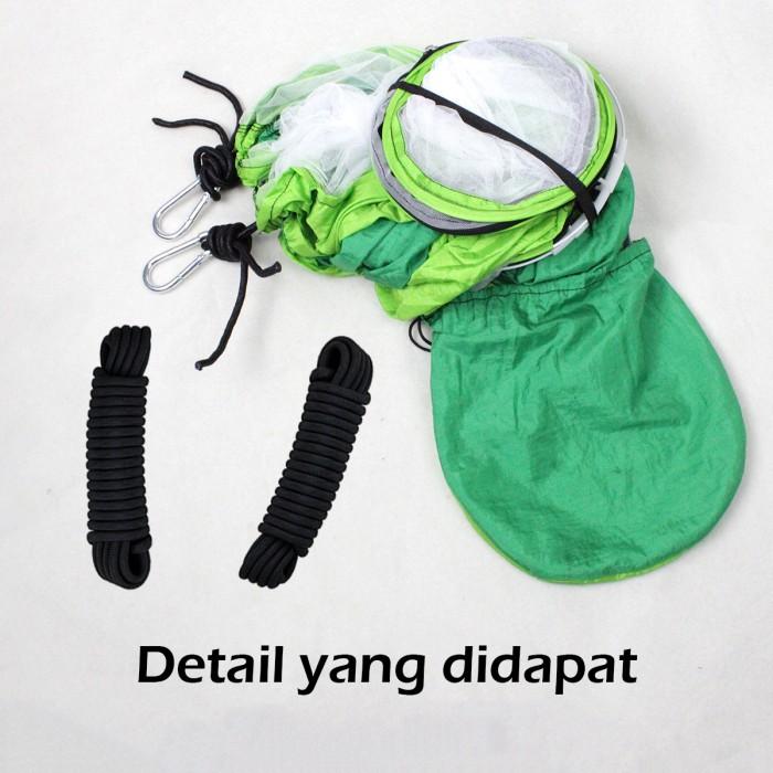 Hammock Kelambu Jaring Ayunan Gantung Uk 220x100 Hammock Camping JC-3 Outdoor Tidur 2