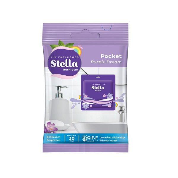 STELLA POCKET BATHROOM PURPLE  10G