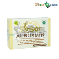 Gambar ALBUSMIN 3 BLISTER @10 KAPSUL dari Apotek Cicadas Farma Kota Bandung 3 Tokopedia