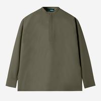 Gambar Baju Muslim Duha Muslimwear - Nahr Long Sleeve - Olive dari Duha Muslim Wear Kota Tangerang 1 Tokopedia