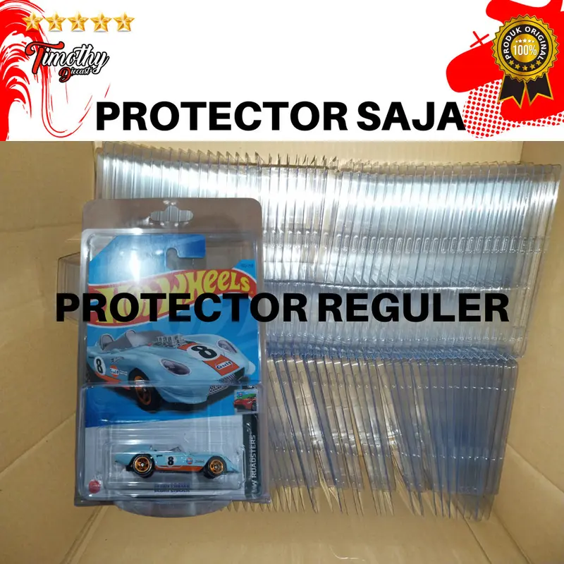 Protector Hot Wheels MBX Card Reguler Pelindung Diecast Kesayangan 0