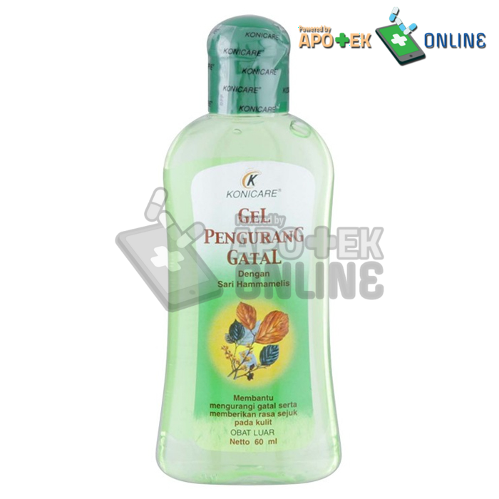 Gambar KONICARE GEL PENGURANG GATAL 60ML dari Apotek Nia Farma Rawalumbu Kota Bekasi Tokopedia