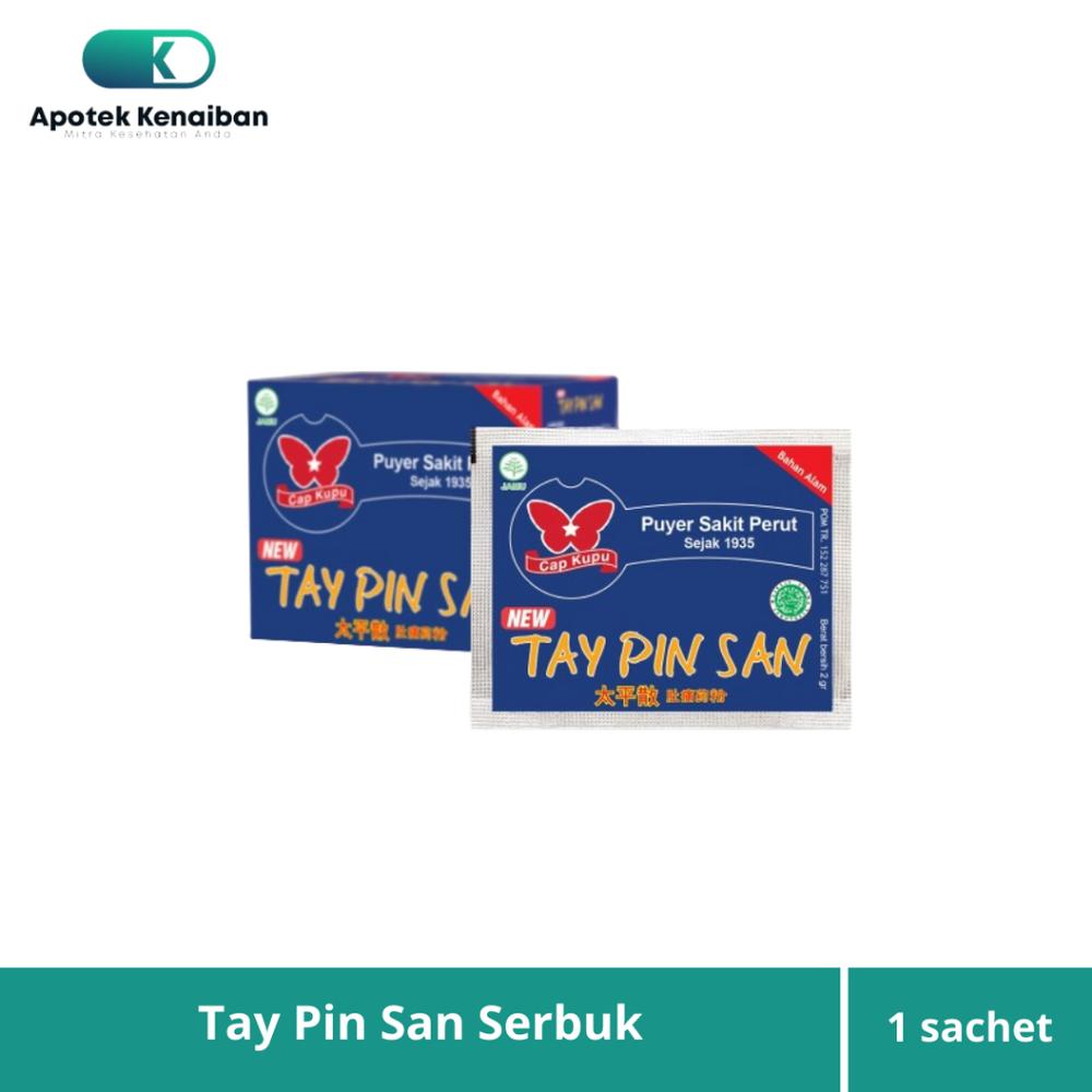 TAY PIN SAN SERBUK 1 SACHET OBAT SAKIT PERUT / DIARE