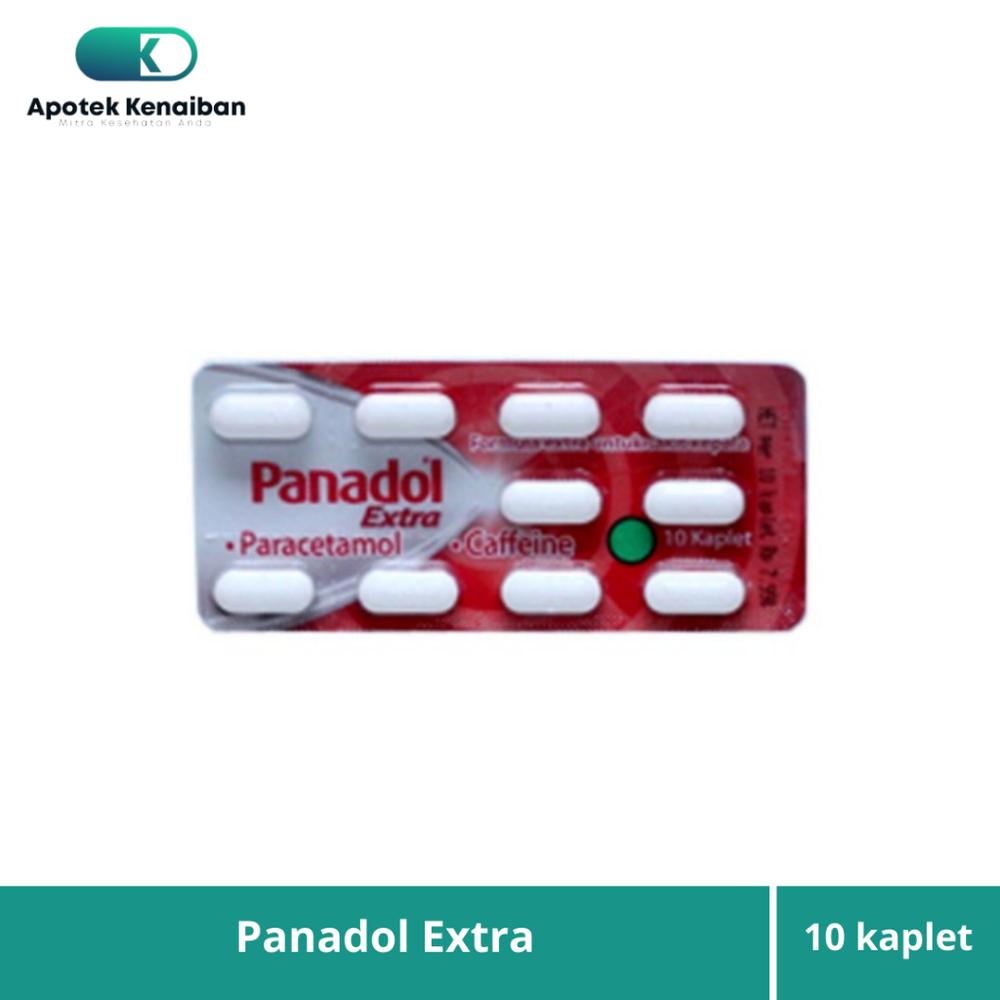 PANADOL EXTRA 10 KAPLET OBAT SAKIT KEPALA / DEMAM / NYERI