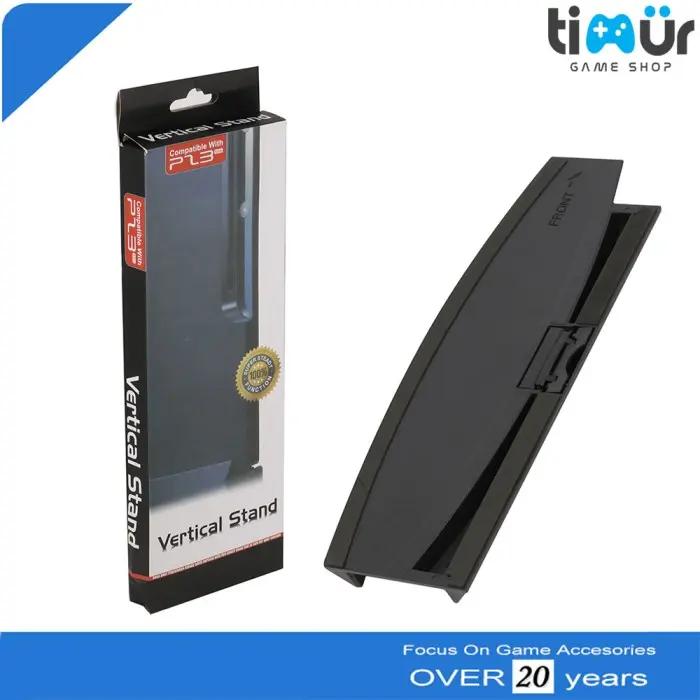 Vertical Vertikal Magic Stand Berdiri Dudukan Mesin PS3 Slim 4