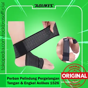 Wristband Aolikes 1526 Perban Pelindung Pergelangan Tangan & Engkel