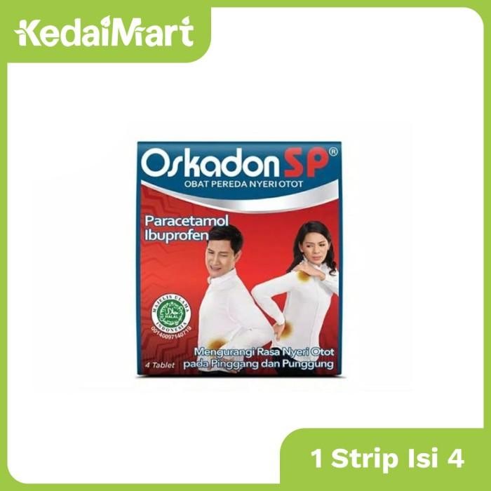 Oskadon SP Obat Pereda Nyeri 1 Strip Isi 4