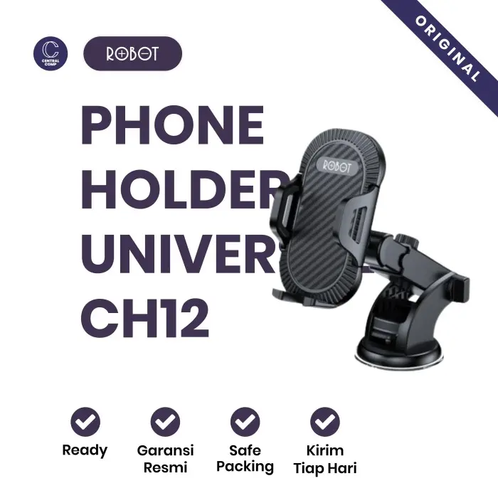 Robot Phone Holder Car Dashboard RT-CH12 Universal Stent 0