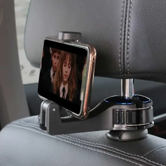 GMGY Gantungan Barang Mobil Phone Holder Car Headrest Hook 2 in 1 HHDN1Z 3