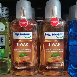 Pepsodent Mouthwash Siwak 300ml Pepsodent Mouthwash Siwak 300ml