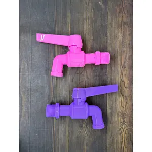 Kran Air Plastik Warna STABILO ENGKOL BIASA 1/2”