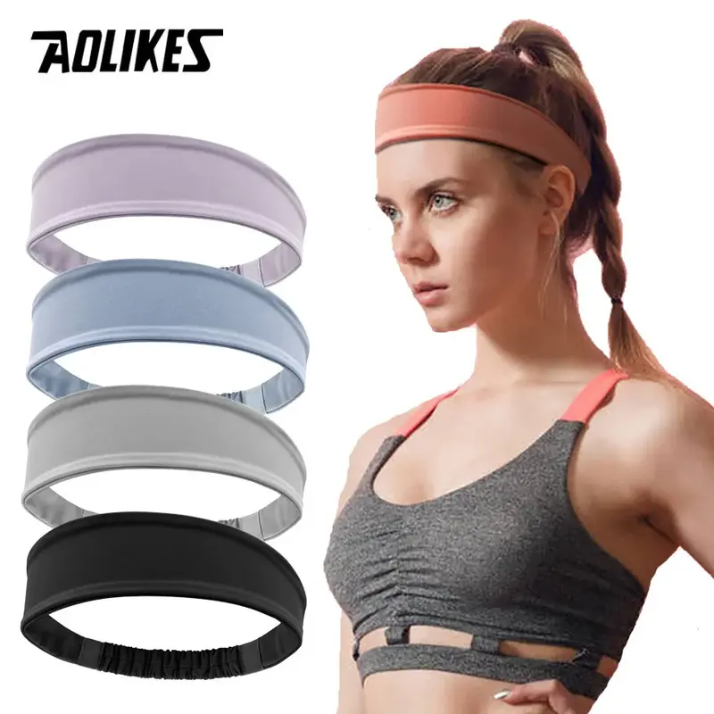 Headband Aolikes 2115 Ikat Kepala Olahraga Bersikulasi Anti Slip 0