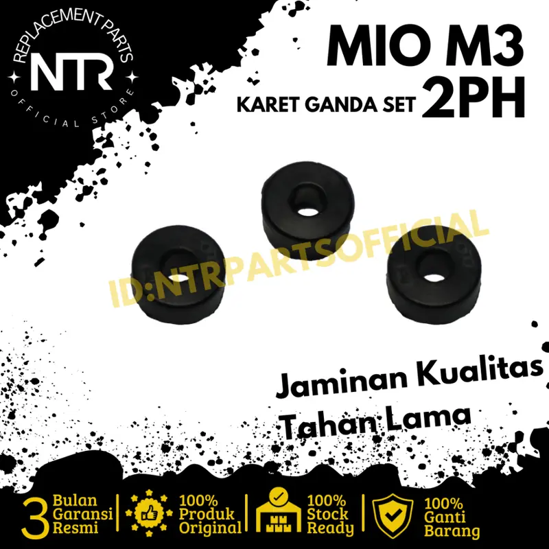 Karet ganda set Mio m3 Soul GT X-Ride fregoo N-max 2PH 2DP 0