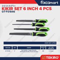 Gambar TEKIRO KIKIR SET 6" 4 PCS / KIKIR SET dari Fixcomart Kota Administrasi Jakarta Utara 3 Tokopedia
