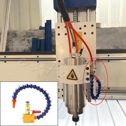 ChgImposs Mist Coolant Lubrication Spray System With 5Ft Flexible Pipe And Check Valve For Metal Cutting Engraving Cooling Machine Cnc Lathe
