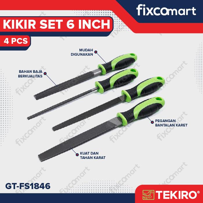 Gambar TEKIRO KIKIR SET 6" 4 PCS / KIKIR SET dari Fixcomart Kota Administrasi Jakarta Utara Tokopedia