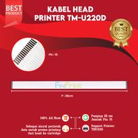 Gambar Kabel Head Printer TMU220 TMU220 Flexible Cable 15 Pin TM-U220D dari FixPrint Plus Kota Administrasi Jakarta Pusat 1 Tokopedia