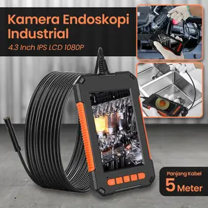 Kamera Endoskopi Industrial Endoscope 4.3 Inch IPS LCD 1080P
