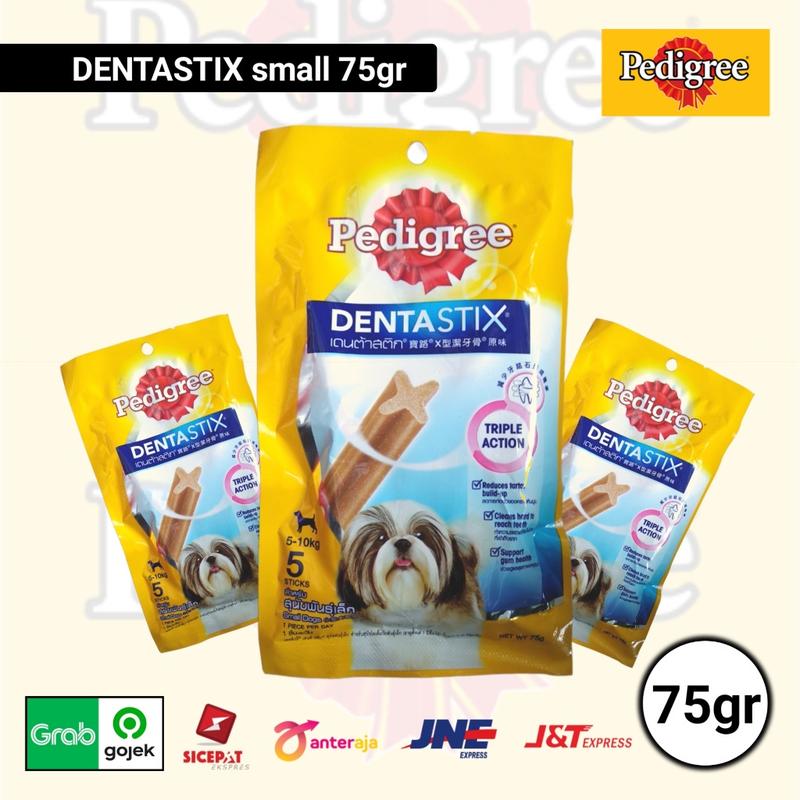 Pedigree Denta Stix Small Breed 75gr Snack Anjing - Shop | Tokopedia