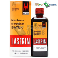 Gambar LASERIN 110ML (N)/ OBAT BATUK dari Apotek Nia Farma Rawalumbu Kota Bekasi 2 Tokopedia