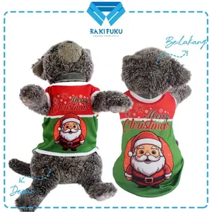 baju kucing natal anjing kelinci monyet lucu murah santa claus hijau