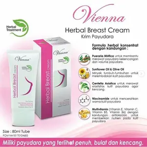 Gercep Vienna Herbal Breast Cream Body Treatment with Pueraria