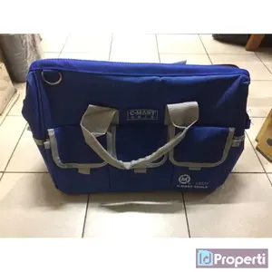 C-Mart Tool Bag 36x20x25cm Tas Alat Teknik Perkakas Tukang Jumbo XL