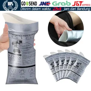 Kantung Urine Kencing Pipis Pria wanita Portable Kantong Urine Bag Gel