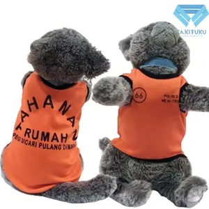 Baju Kucing Motif Tahanan Rumah Ukuran XS S M L XL XXL 3XL 4XL
