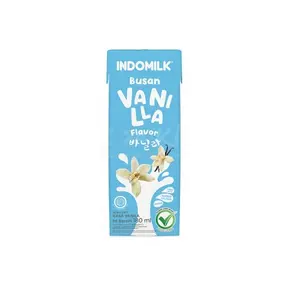 INDOMILK UHT BUSAN VANILLA 180ML